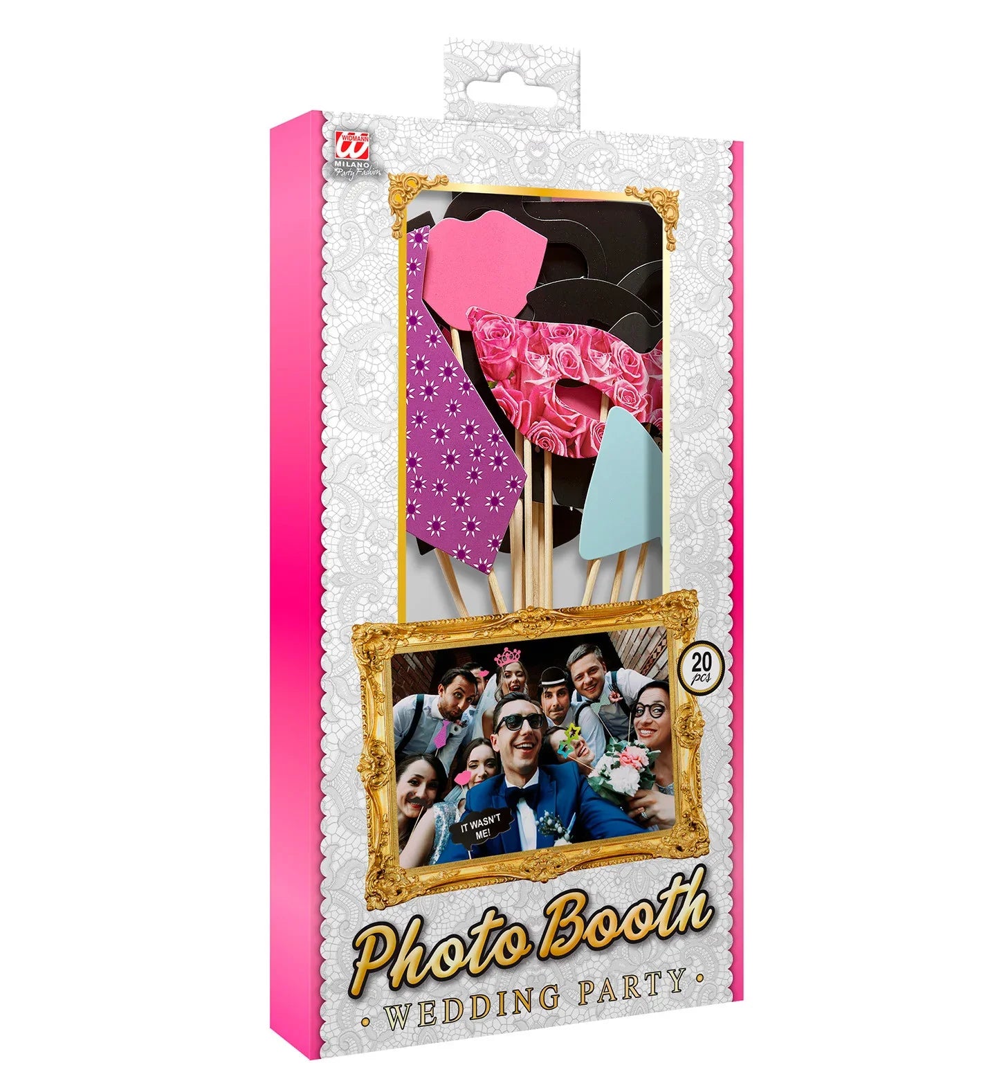 Set Photocall para Fiesta de Boda Complementos Photocall Widmann